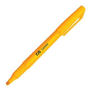 Caneta Marca-Texto Lumini Laranja Neon - Cis