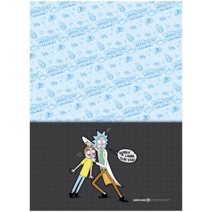 Caderno 1 Matéria Universitário Espiral Rick And Morty - Jandaia