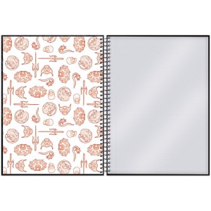 Caderno 10 Matérias Universitário Espiral Mortal Kombat - Foroni