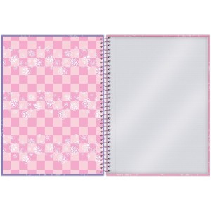 Caderno 1 Matéria Universitário Espiral Stitch - Foroni