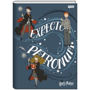 Caderno Brochurão Capa Dura Harry Potter 96 Folhas - Jandaia