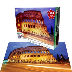 Quebra-cabeça Coliseu - 500 peças - Pais & Filhos
