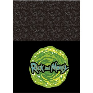 Caderno 1 Matéria Universitário Espiral Rick And Morty - Jandaia