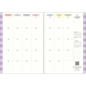 Planner 2026 Grampeado 17,8 x 25,4 cm Happy 90g - Tilibra