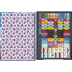 Caderno 10 Matérias Universitário Espiral One Piece - Tilibra