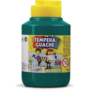 Tinta Guache 250ml Verde Bandeira - Acrilex