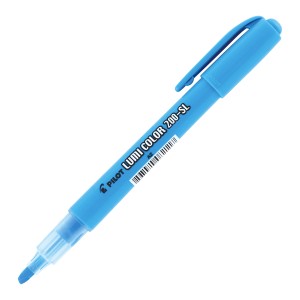 Caixa Marca Texto Lumi Color Azul - 12 Unidades - Pilot
