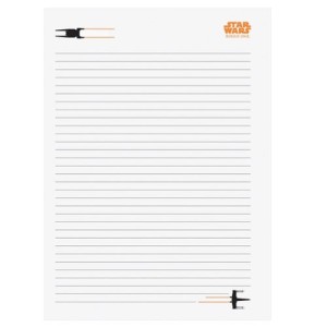 Caderno 1 Matéria  Universitário Espiral Star Wars - Rogue One - Lyn | Jandaia