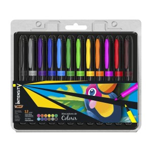 Marcador Artístico Intensity Ponta 1.1mm 12 cores - Bic