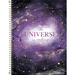 Caderno 1 Matéria Universitário Espiral Magic - Tilibra