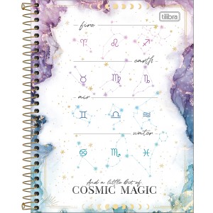 Caderno 10 Matérias COLEGIAL Espiral Magic - Tilibra