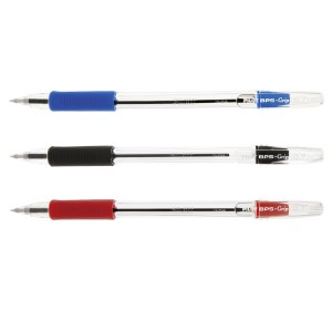 Caneta Esferográfica BPS Grip 0.7mm Kit 3 Cores - Pilot