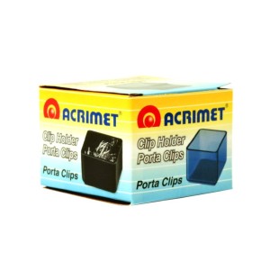 Porta Clips Cristal - Acrimet